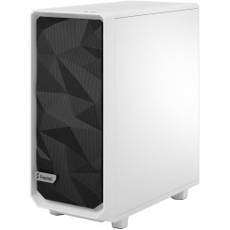 Fractal Design Meshify 2 Compact White TG Clear Tint / Midi Tower / průhledná bočnice / bez zdroje / bílá