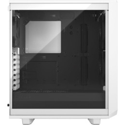 Fractal Design Meshify 2 Compact White TG Clear Tint / Midi Tower / průhledná bočnice / bez zdroje / bílá