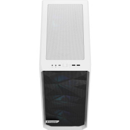Fractal Design Meshify 2 Compact RGB White TG Clear Tint / Midi Tower / průhledná bočnice / bez zdroje / bílá
