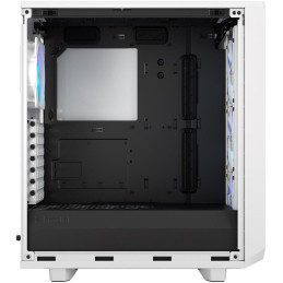 Fractal Design Meshify 2 Compact RGB White TG Clear Tint / Midi Tower / průhledná bočnice / bez zdroje / bílá