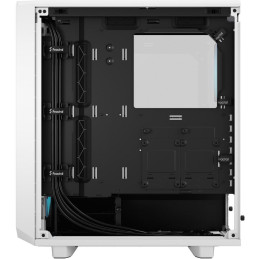 Fractal Design Meshify 2 Compact RGB White TG Clear Tint / Midi Tower / průhledná bočnice / bez zdroje / bílá