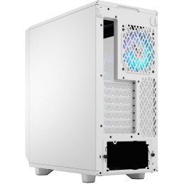 Fractal Design Meshify 2 Compact RGB White TG Clear Tint / Midi Tower / průhledná bočnice / bez zdroje / bílá