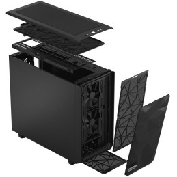 Fractal Design Meshify 2 Black Solid / Midi Tower / bez zdroje / černá