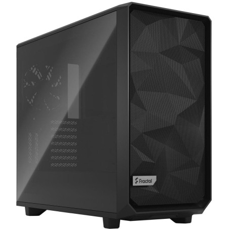 Fractal Design Meshify 2 Black TG Light Tint / Midi Tower / průhledná bočnice / bez zdroje / černá