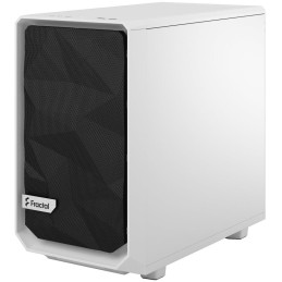 Fractal Design Meshify 2 Nano White TG Clear Tint / Mini ITX / průhledná bočnice / bez zdroje / bílá