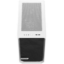 Fractal Design Meshify 2 Nano White TG Clear Tint / Mini ITX / průhledná bočnice / bez zdroje / bílá