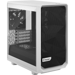 Fractal Design Meshify 2 Mini White TG Clear Tint / Micro ATX / průhledná bočnice / bez zdroje / bílá