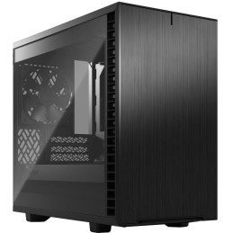 Fractal Design Define 7 Nano Black TG Light Tint / Mini ITX / průhledná bočnice / bez zdroje / černá
