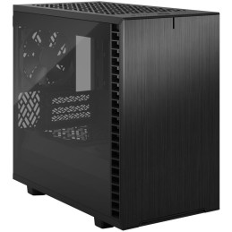 Fractal Design Define 7 Nano Black TG Light Tint / Mini ITX / průhledná bočnice / bez zdroje / černá