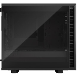 Fractal Design Define 7 Nano Black TG Light Tint / Mini ITX / průhledná bočnice / bez zdroje / černá