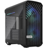 Fractal Design Torrent Compact RGB Black TG Light / Midi Tower / průhledná bočnice / bez zdroje / černá