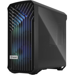 Fractal Design Torrent Compact RGB Black TG Light / Midi Tower / průhledná bočnice / bez zdroje / černá