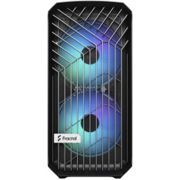 Fractal Design Torrent Compact RGB Black TG Light / Midi Tower / průhledná bočnice / bez zdroje / černá
