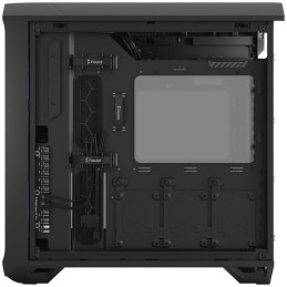 Fractal Design Torrent Compact RGB Black TG Light / Midi Tower / průhledná bočnice / bez zdroje / černá
