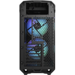 Fractal Design Torrent Compact RGB Black TG Light / Midi Tower / průhledná bočnice / bez zdroje / černá
