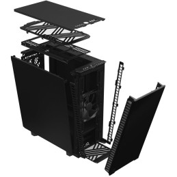 Fractal Design Define 7 Compact Black / Midi Tower / bez zdroje / černá
