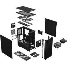 Fractal Design Define 7 Compact Black / Midi Tower / bez zdroje / černá