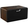 GENIUS repro SP-918BT/ Bluetooth 5.3/ 6W/ dobíjecí USB-C/ barva tmavé dřevo