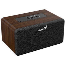 GENIUS repro SP-918BT/ Bluetooth 5.3/ 6W/ dobíjecí USB-C/ barva tmavé dřevo
