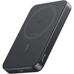Anker MagGo Powerbanka/ 10000mAh/ 30W/ Bezdrátové nabíjení/ černá