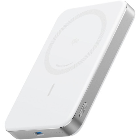 Anker MagGo Powerbanka/ 10000mAh/ 30W/ Bezdrátové nabíjení/ bílá