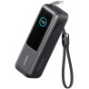 Anker Powerbanka/ 25000mAh/ 165W/ integrovaný USB-C a zasouvací kabel/ černá