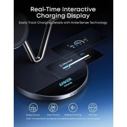 Anker Prime Nabíjecí Stanice/ 25W/ 3v1/ MagSafe/ Bluetooth/ šedá