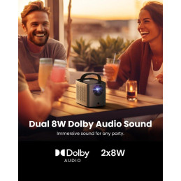Anker Nebula Mars 3 Air/ Projektor/ Full HD/ Dolby Audio/ Bluetooth/ Wi-Fi/ přenosný/ černý