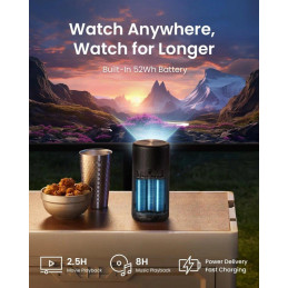 Anker Nebula Capsule 3 GTV/ Projektor/ Full HD/ Dolby Audio/ Bluetooth/ Wi-Fi/ přenosný/ černý
