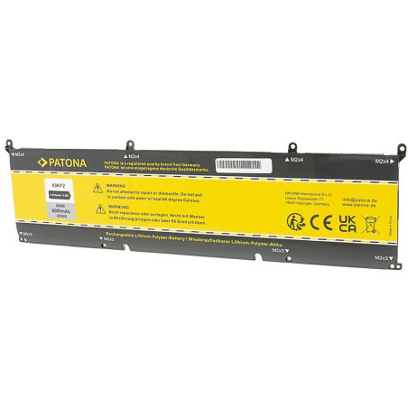 PATONA baterie pro ntb DELL Precision 5550, 5560, XPS 9500, 9510, G5 5515 6000mAh Li-Pol 11,55V 69KF2