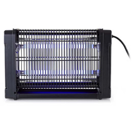 POŠKOZENÝ OBAL - NEDIS elektrický lapač hmyzu/ příkon 16 W/ pokrytí 50 m2/ černý