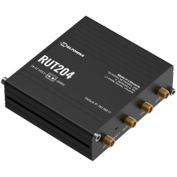 Teltonika RUT204 průmyslový router   1x LAN, 1x WAN, Dual SIM,  LTE, PoE-in, RS232, CAN-BUS, Wi-Fi 4