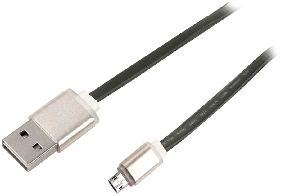 Net-X kabel Micro USB to USB   Nabíjení/Synchronizace, oboustranné konektory - černý