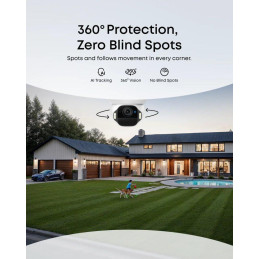 Anker Eufy E42 Solar/ PTZ/ 4K/ 130°/ PIR/ AI detekce/ IP65/ bílá