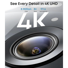 Anker Eufy E42 Solar/ PTZ/ 4K/ 130°/ PIR/ AI detekce/ IP65/ bílá