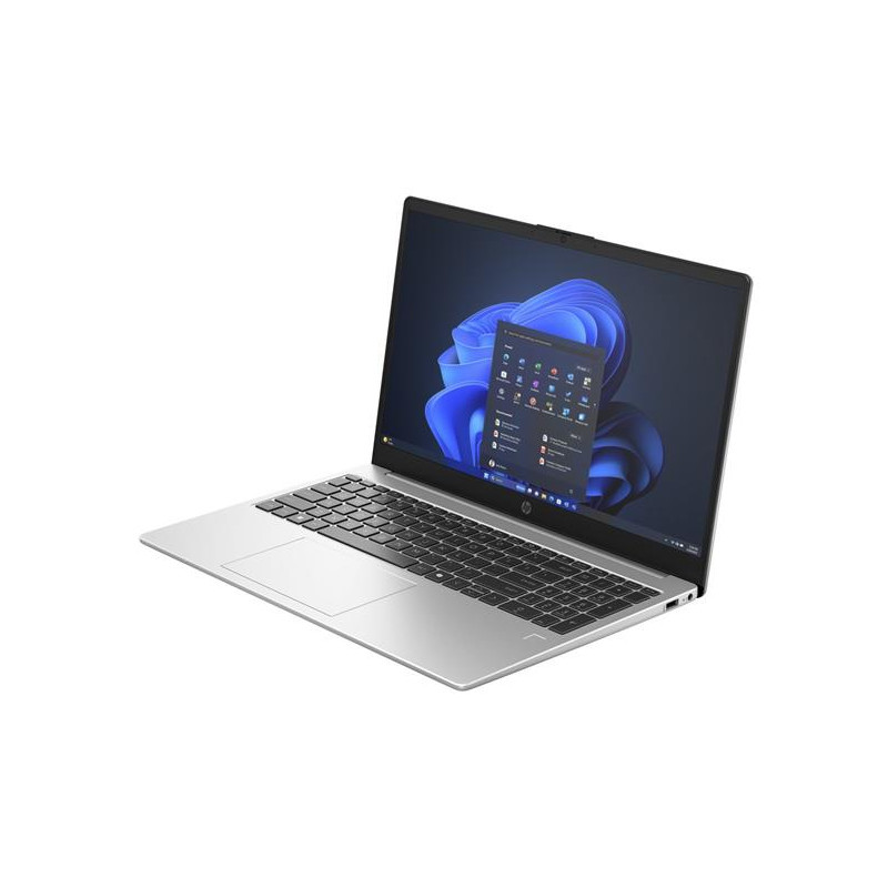 HP 250R G10, C5-120U, 15.6 FHD/300n, 16GB, SSD 512GB, W11Pro, 3-3-3, Silver