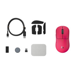 Logitech G PRO X SUPERLIGHT 2c Compact Gaming Mouse - PINK