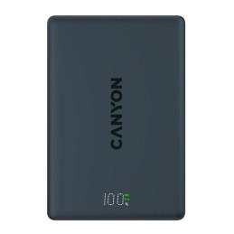 CANYON magnetic power bank OnPower 511 PD20W 10000mAh Aluminium Star Grey