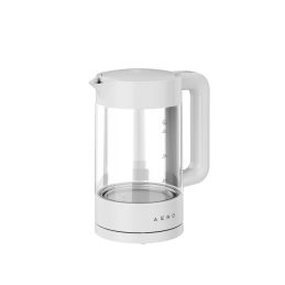 AENO Rychlovarná konvice EK5 - 1,7l, 1850-2200W, Skleněná/bílá