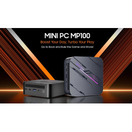 BLACKVIEW miniPC MP100 PRO Ryzen 5 7430U 4.3HGz 16/512GB,WiFi 6,BT 5.2,RJ45,4xUSB 3.2g1,2xUSB 3.2g2,1xHDMI,1xDP,W11Pro