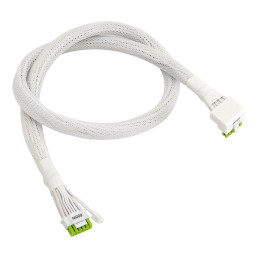 Kabel Asrock 12VHPWR, 12V-2x6 600W, L-Type 90°, bílá