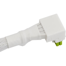 Kabel Asrock 12VHPWR, 12V-2x6 600W, L-Type 90°, bílá