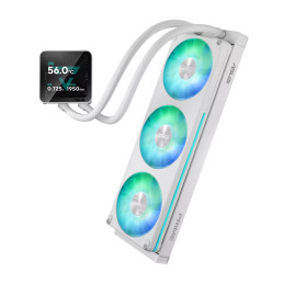 AIOCOOL ASUS PRIME LC II 360 ARGB LCD White, 360mm
