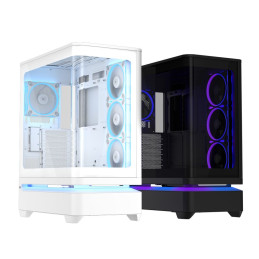 Skříň ASUS Prime AP304 ARGB TG White