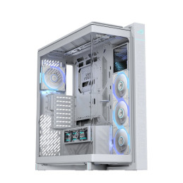 Skříň ASUS ROG Cronox ARGB White Edition, TG Curve