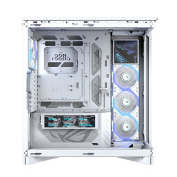Skříň ASUS ROG Cronox ARGB White Edition, TG Curve