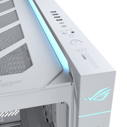 Skříň ASUS ROG Cronox ARGB White Edition, TG Curve