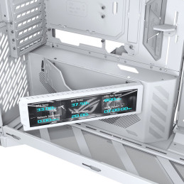 Skříň ASUS ROG Cronox ARGB White Edition, TG Curve