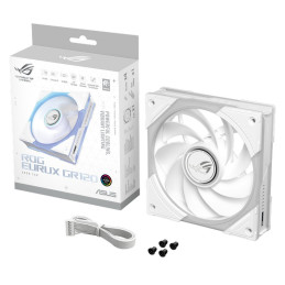 Ventilátor ASUS ROG Eurux GR120 ARGB Reverse Fan White
