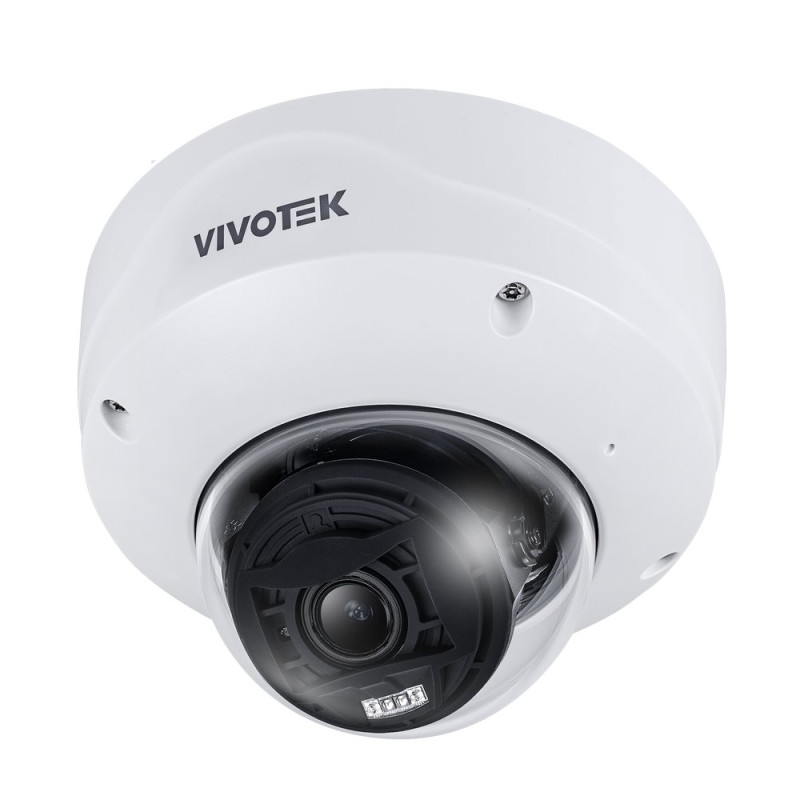 Vivotek FD9187-HT-V3 (2.7-13.5MM) IP kamera, 5MP, H.265, dome, motorzoom 2.7–13.5 mm, PoE, mSDXC, vnitřní